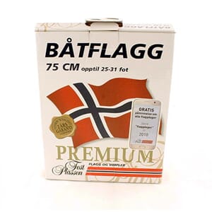 BÅTFLAGG 75X55CM. 1/5