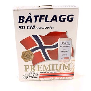 BÅTFLAGG 50X36CM.  1/5