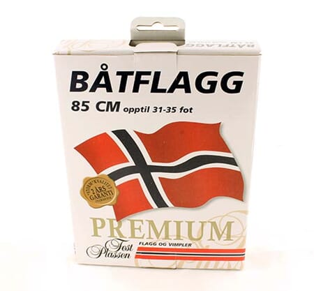 BÅTFLAGG 85x62CM.  1/5