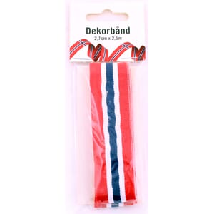 DEKORBÅND 2,7CMX2,5METER