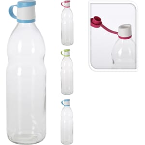 GLASS FLASKE 1 LITER 1/12
