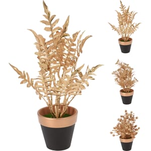 BLOMST I POTTE 24CM 3ASS 1/12