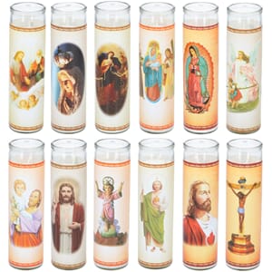 LYS OLJELYS 20TIMER I GLASS 20CM 1/12