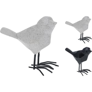 POLY FUGL 2ASS 9CM 1/12/48