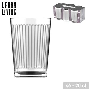 GLASS 6PK 20CL MADRID 1/8