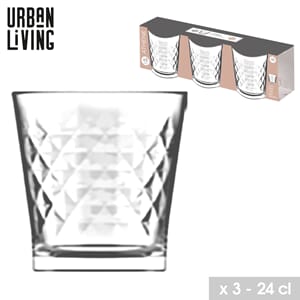 GLASS 3PK 24CL ATHENE 1/12