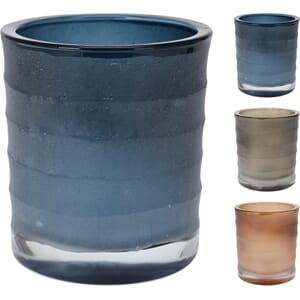 TELYSESTAKE GLASS 3ASS 9X8CM 1/12/36