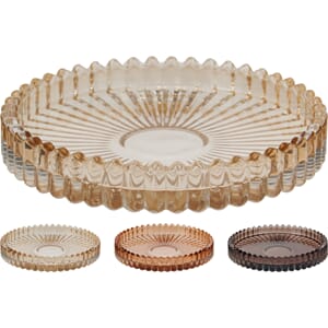 LYSFAT GLASS 3ASS 10CM 1/12/48