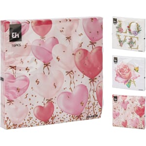 SERVIETT 33X33CM 16PK 1/40