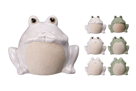 FROSK PORSELEN 10CM 6ASS 1/12/36