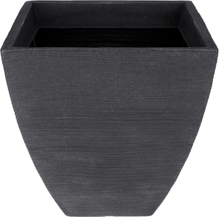 PLAST POTTE RIBBED 42X40CM 1/7