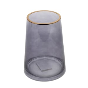 VASE GLASS 20X14X11CM 1/24