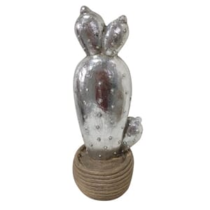 KAKTUS POLY SØLV  41CM. 1/1/6