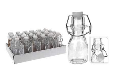 GLASS FLASKE 75ML 1/24/96