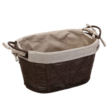 BAST KURV M/TREKK 30X20X16CM