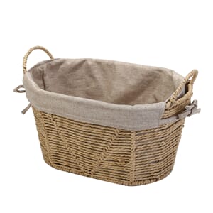 BAST KURV M/TREKK 30X20X16CM 1/50