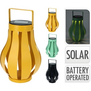 SOLCELLE LAMPE 3ASS 20CM 1/12