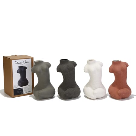 VASE KERAMIKK 4ASS 1/6