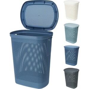 PLAST SKITTENTØYSKURV 60LITER 1/6