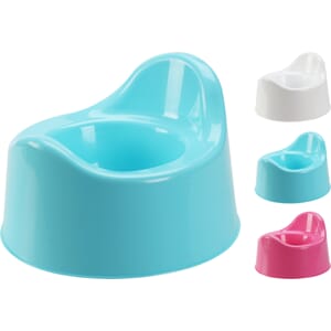 PLAST BARNEPOTTE 3ASS 1/24