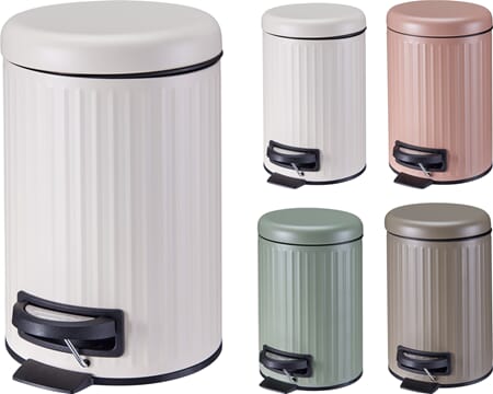 PEDALBØTTE METALL 3LITER 1/4