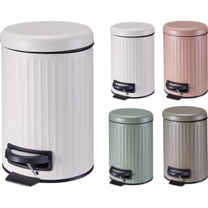 PEDALBØTTE METALL 3LITER 1/4