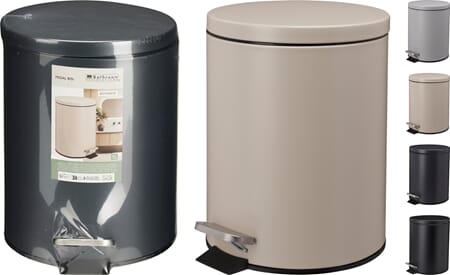 PEDALBØTTE 5LITER 4ASS 1/4