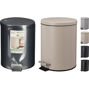 PEDALBØTTE 5LITER 4ASS 1/4