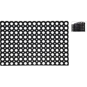 DØRMATTE SORT 60X40CM 1/12