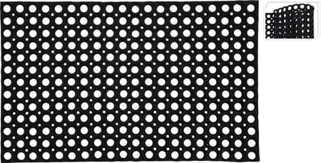 DØRMATTE SORT 50X80CM 1/5