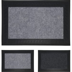 DØRMATTE 60X40CM 2ASS 1/12