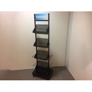 PARAPLY STATIV SORT MET. 1/1