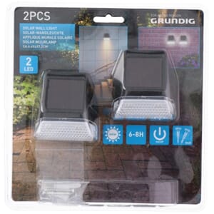 SOLCELLE VEGG 8X7X4CM 1/12