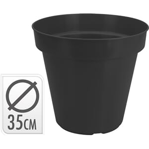 PLAST POTTE RUND 35CM 1/22