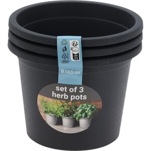 BLOMSTERPOTTE 14,5CM 3ISETT 1/48