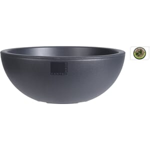 BLOMSTERPOTTE PLAST Ø40X16CM 1/8