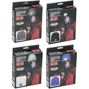 HATT MED LEDLYS 4ASS 1/12