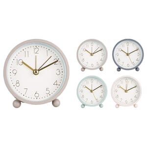 VEKKER KLOKKE 10CM 4ASS 1/24