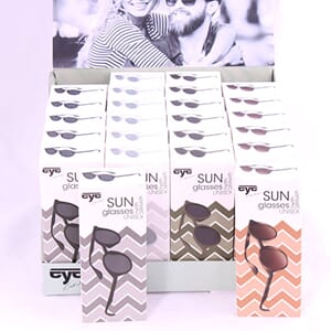 SOLBRILLER UNISEX 4ASS 1/24/48 DISPLAY