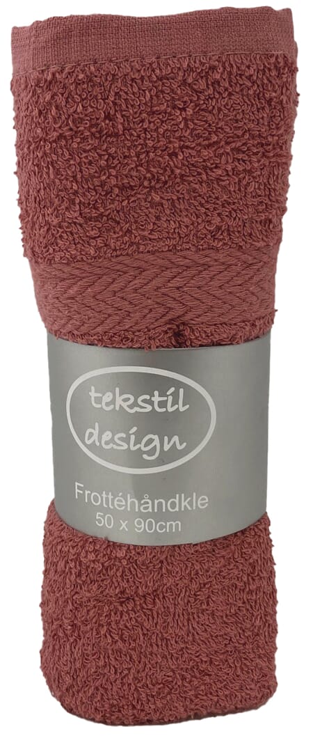 FROTTE HÅNDKLE50X90 ROSA1/12/72