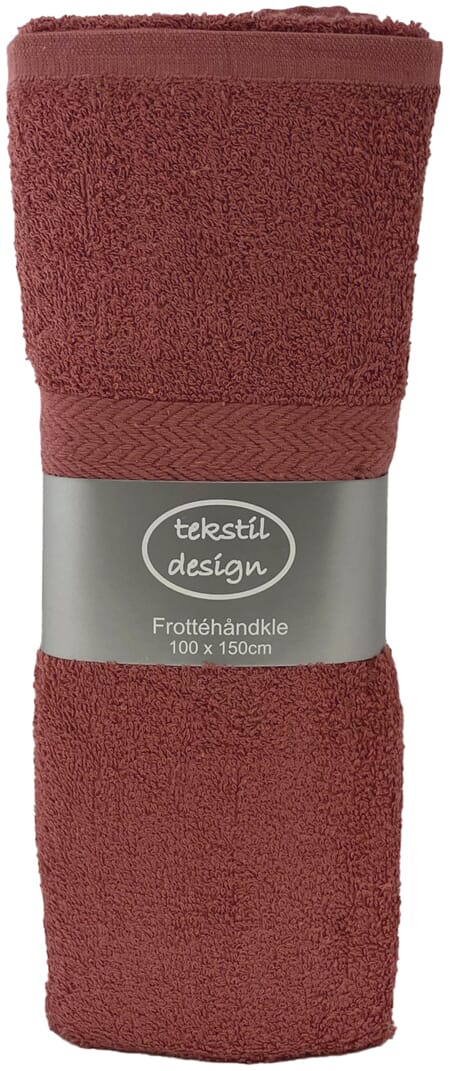 FROTTE HÅNDKLE 100x150 ROSA 1/6/24