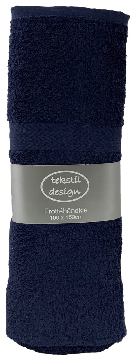 FROTTE HÅNDKLE100x150 BLÅ 1/6/24