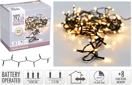 JUL LED 192 LYS BO 1/18