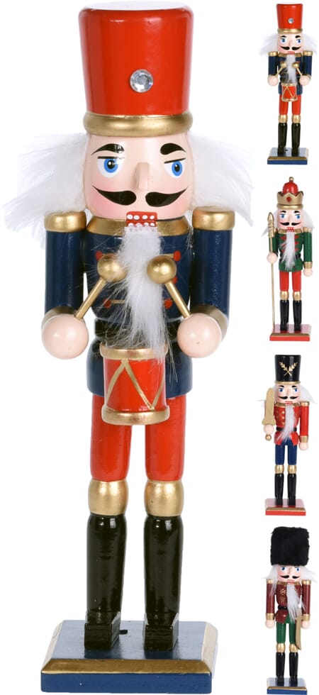 JUL NØTTEKNEKKEREN 18CM 4ASS 1/8/24