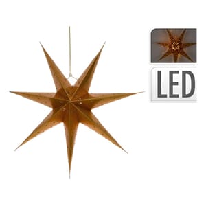 PAPPSTJERNE  GULL 60CM 1/24/48