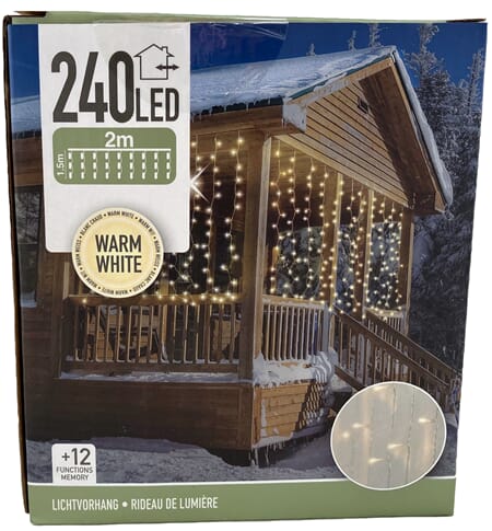 LYS LED GARDIN 240LYS 1/12