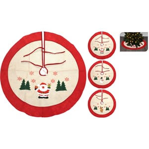 JUL JULETREUNDERLAG 90CM 3ASS 1/15