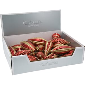 JUL HENGEDEKOR 11CM 4ASS DISPLAY 1/40