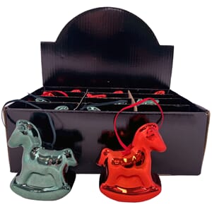 JUL POLY DEKOR 6CM 2ASS  1/12/48