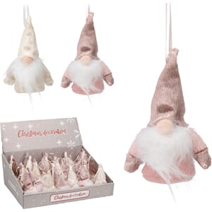 JUL GNOM DEKOR 2ASS 11CM DISPLAY 1/36/72